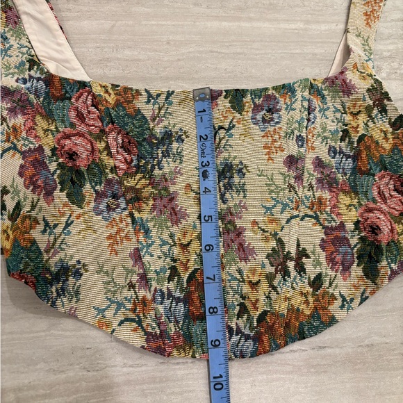 ❗️SOLD❗️Princess Polly Floral Corset Top - Picture 8 of 13